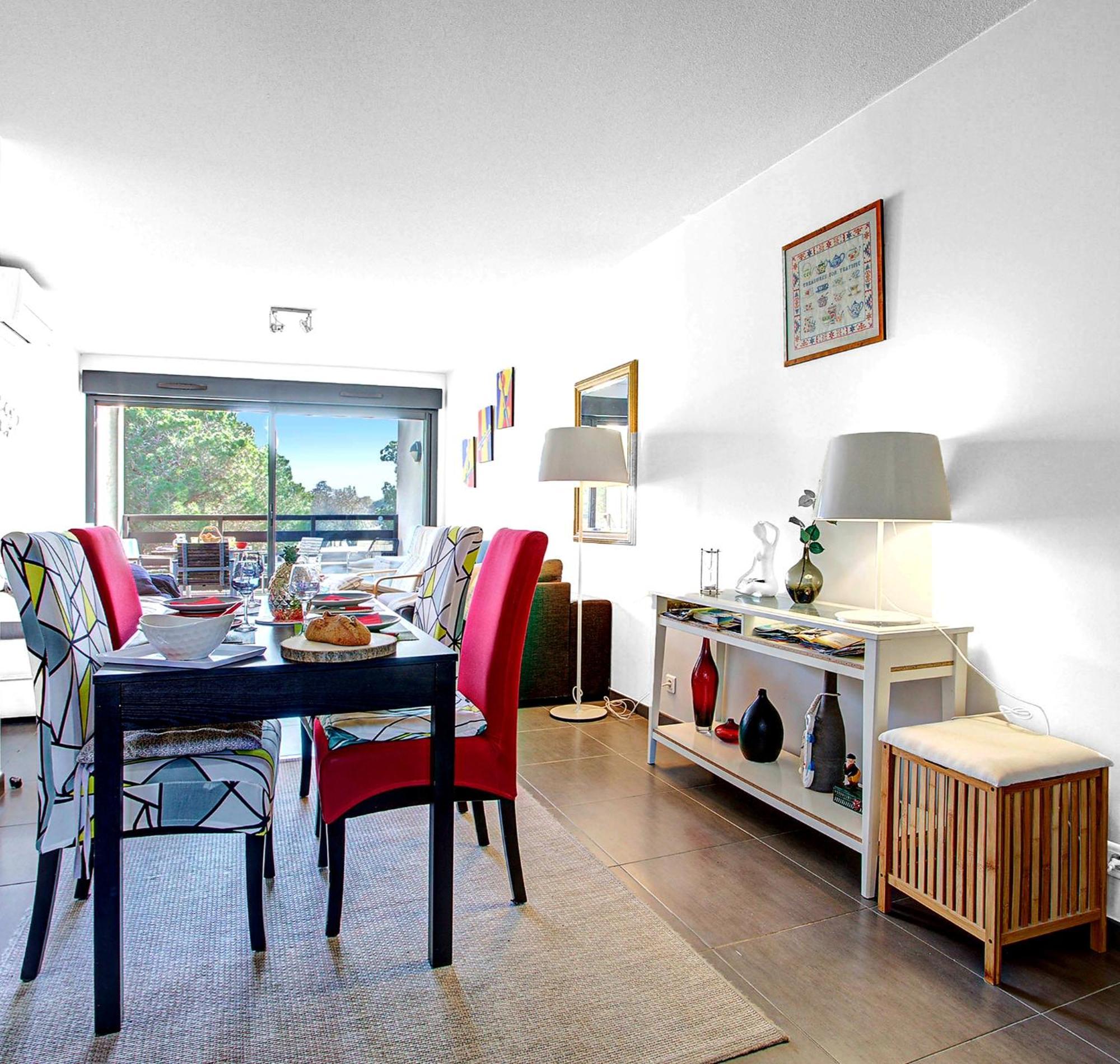 Vert Paradis - Vue Apaisante Sur Golf, Pins Parasols, 2E Etage - 80 M2 Dont Terrasse Avec Pergola, 2 Chambres, 3Et Iles, 3 Clim, Wifi - Piscine, Parking Et Park A Velos, Ascenseur - En Option Linge, Menage - Pistes Cyclables, Mer A Proximite Saint-Cyprien  Eksteriør billede
