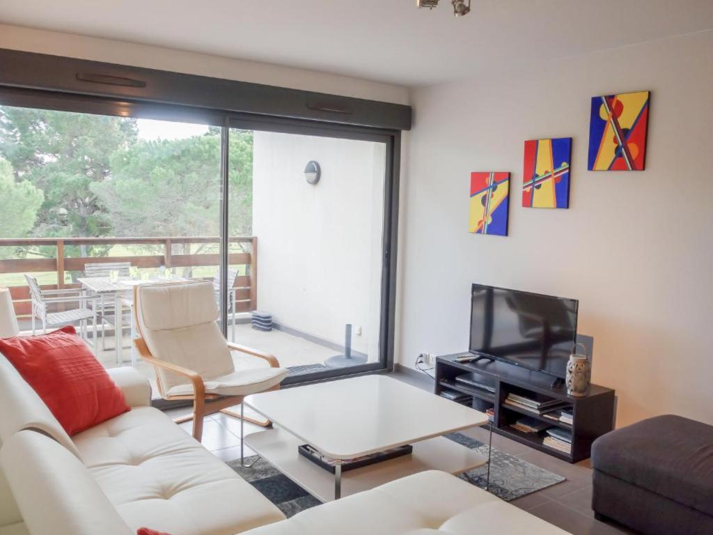 Vert Paradis - Vue Apaisante Sur Golf, Pins Parasols, 2E Etage - 80 M2 Dont Terrasse Avec Pergola, 2 Chambres, 3Et Iles, 3 Clim, Wifi - Piscine, Parking Et Park A Velos, Ascenseur - En Option Linge, Menage - Pistes Cyclables, Mer A Proximite Saint-Cyprien  Eksteriør billede